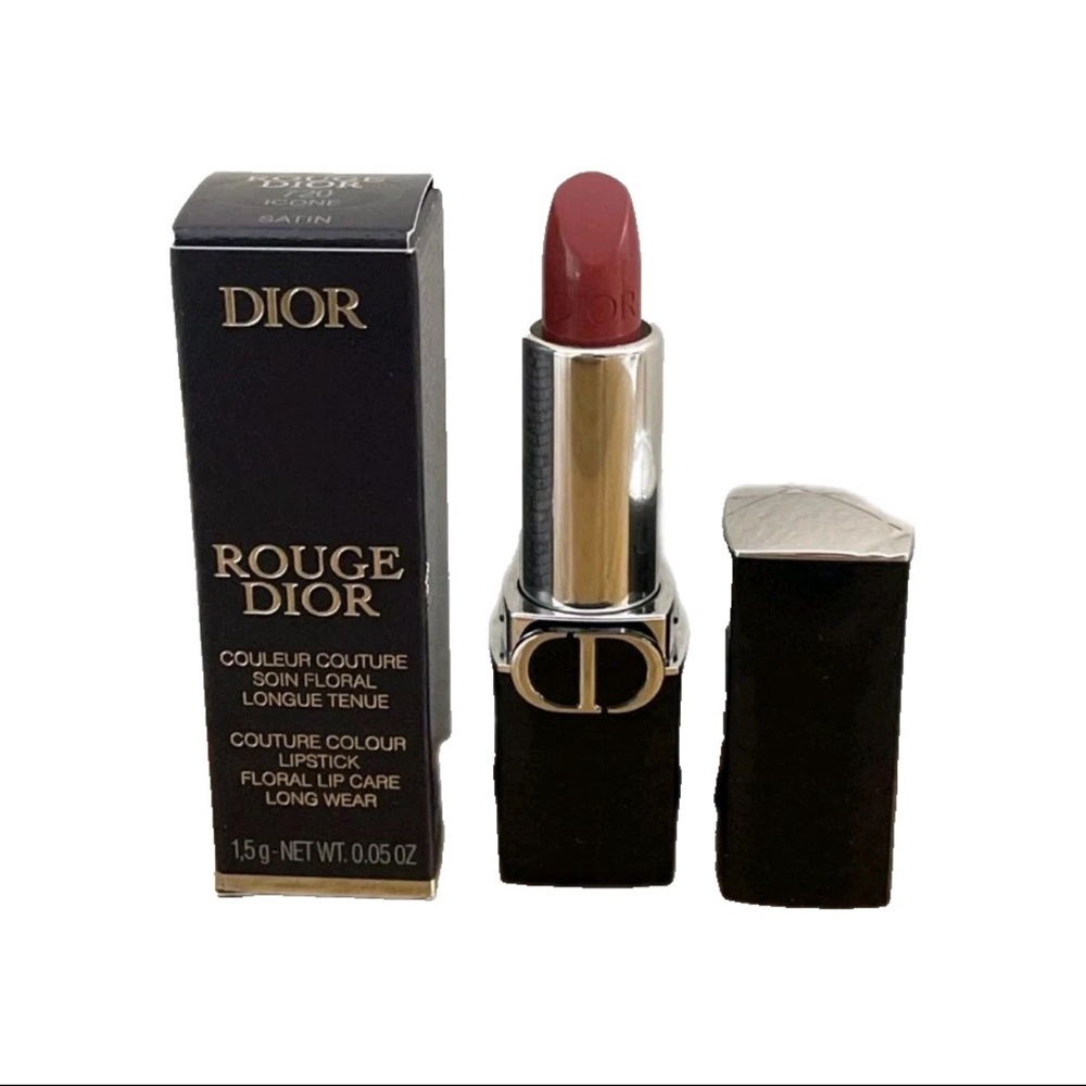 Rouge Dior Couture Color Lipstick Satin #720 ICONE 1.5g/0.05oz TRAVEL NIB MINI